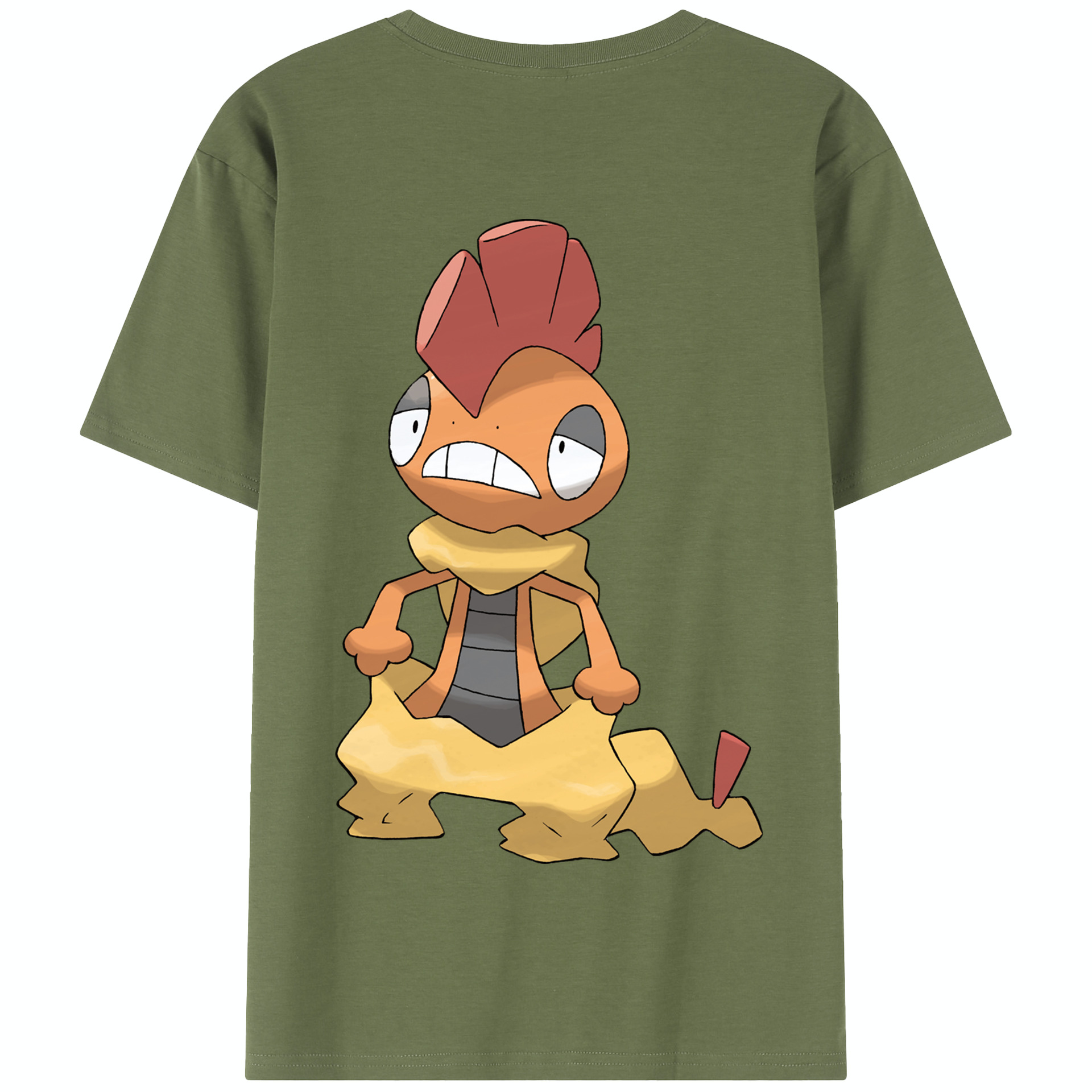 （画像用） ポケットモンスター Pokémon 綿100％半袖Tシャツ（背面プリント）